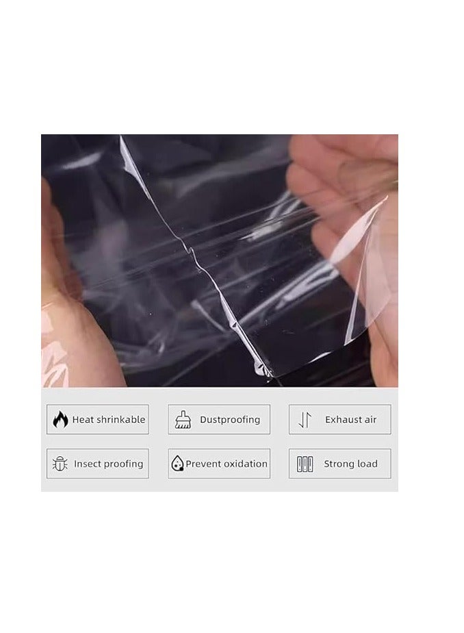 أكياس "الشرينك" (Shrink Wrap Bags)، وهي أكياس بلاستيكية حرارية مصممة لتنكمش وتأخذ شكل المنتج تماماً عند تعرضها للحرارة. - Image 2